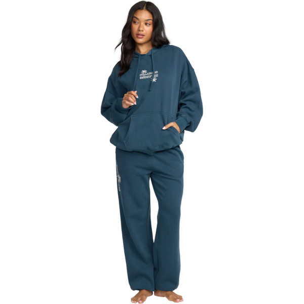 2025 Billabong Womens Best Wishes Hoodie 24B413504 - Navy